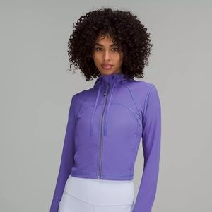Lululemon Nulu and Mesh Cropped Define Jacket *Charged Indigo